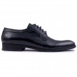 Boss Shoes Μπλε Derby 100% Leather - Z7513 POINT