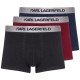 Karl Lagerfeld Μαύρο Εσώρουχο Boxer 3Pcs - 240M2106