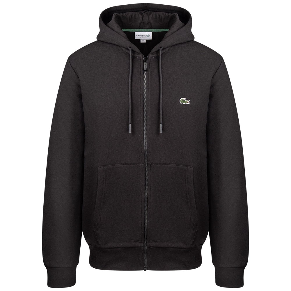 Lacoste Μαύρη Ζακέτα Hoodie - 3SH9626