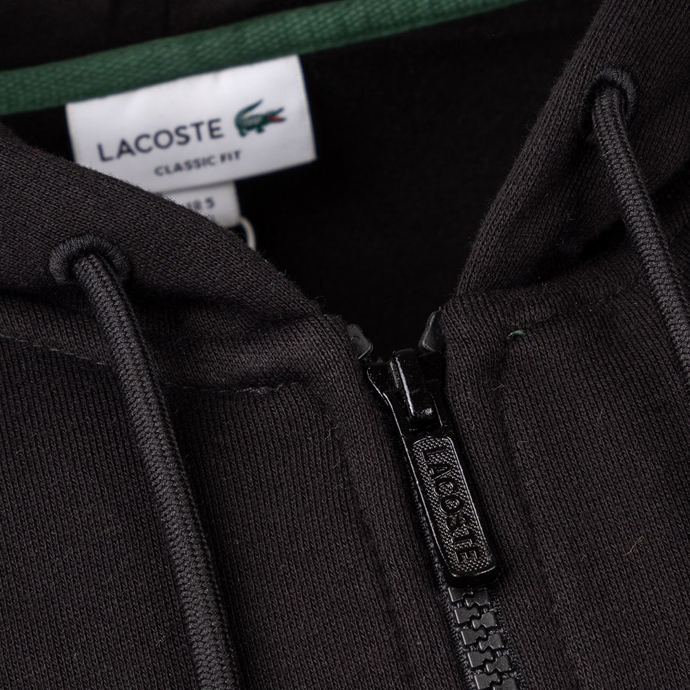 Lacoste Μαύρη Ζακέτα Hoodie - 3SH9626