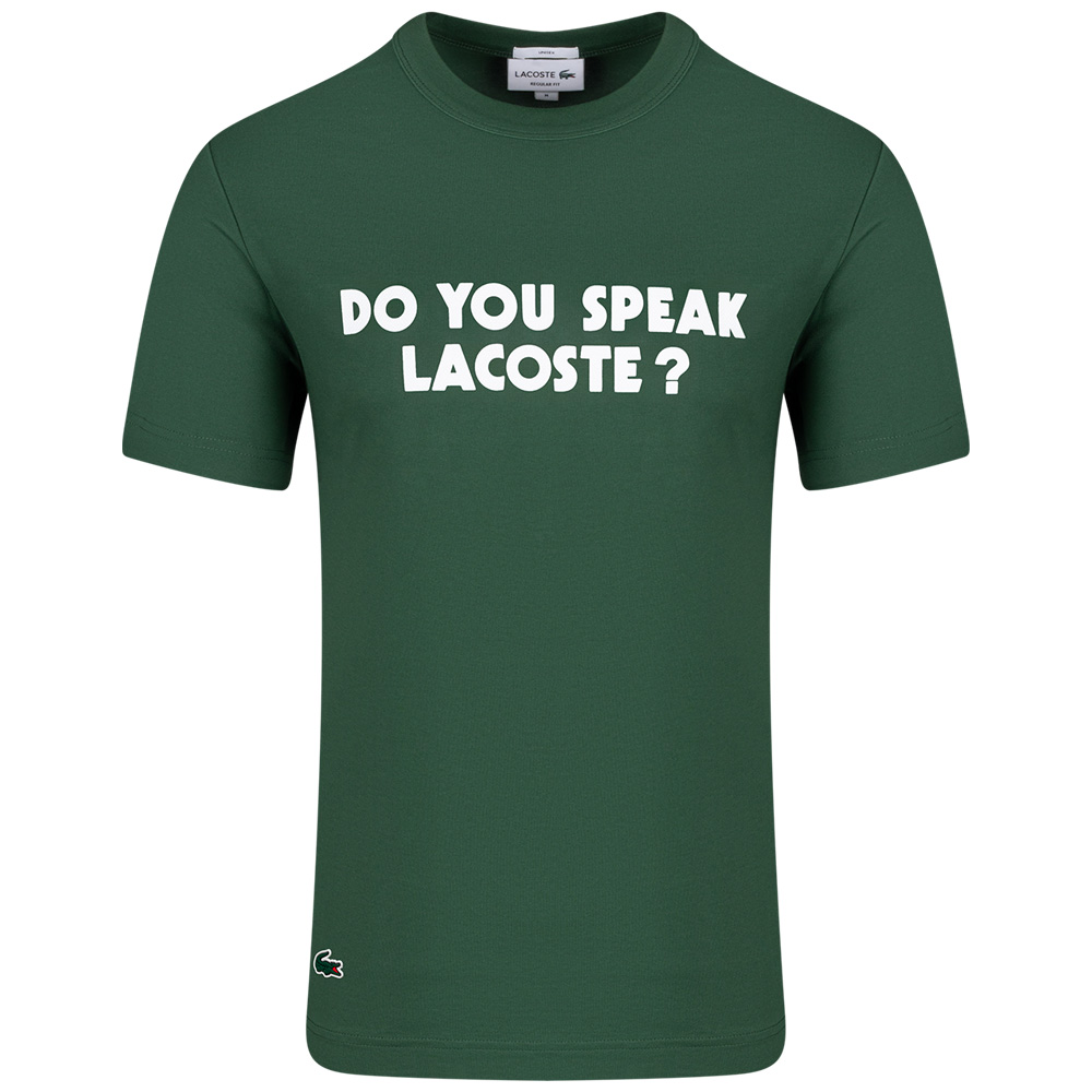 Lacoste Πράσινο T-shirt C Neck - 3TH0134