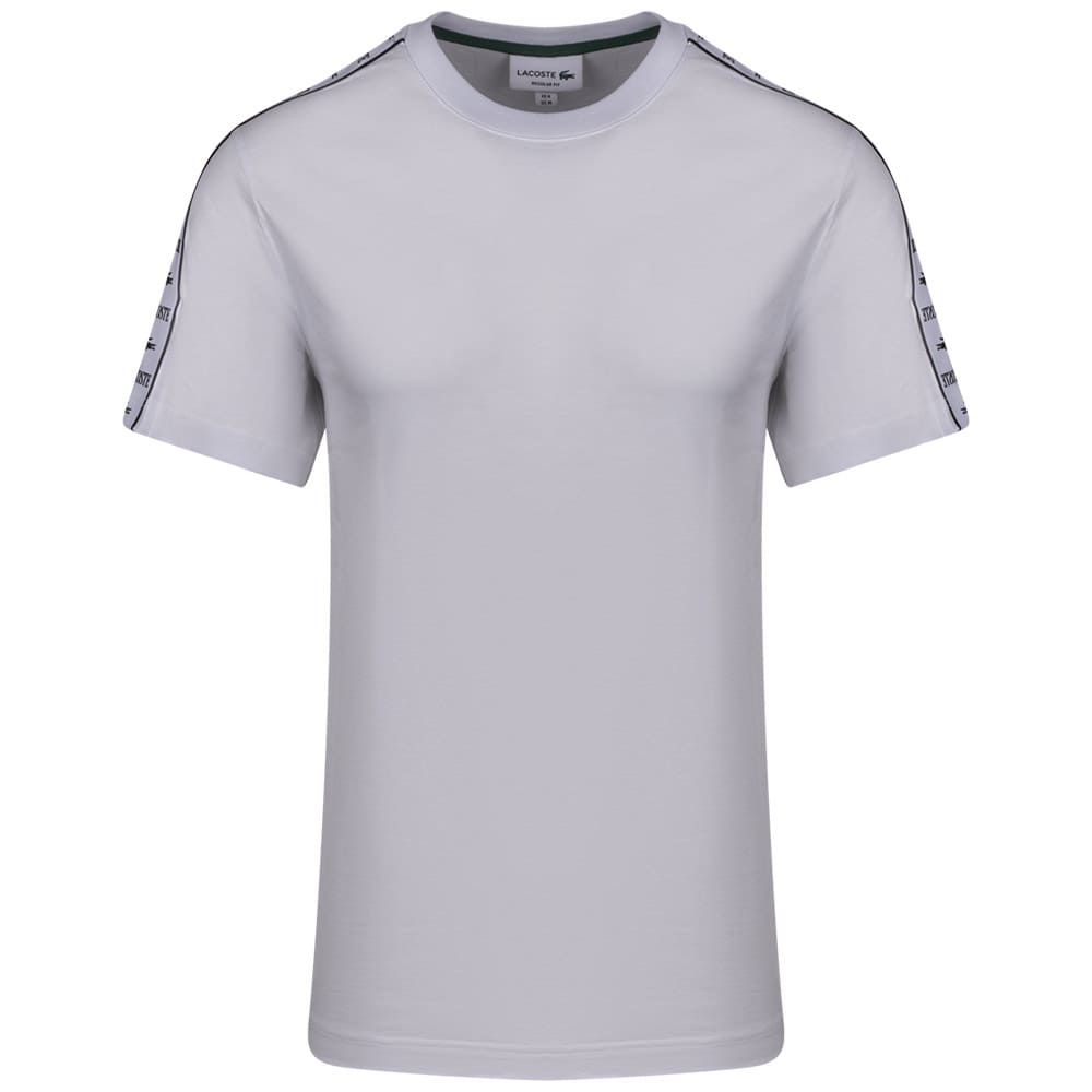 Lacoste Λευκό T-shirt C Neck - 3TH7404