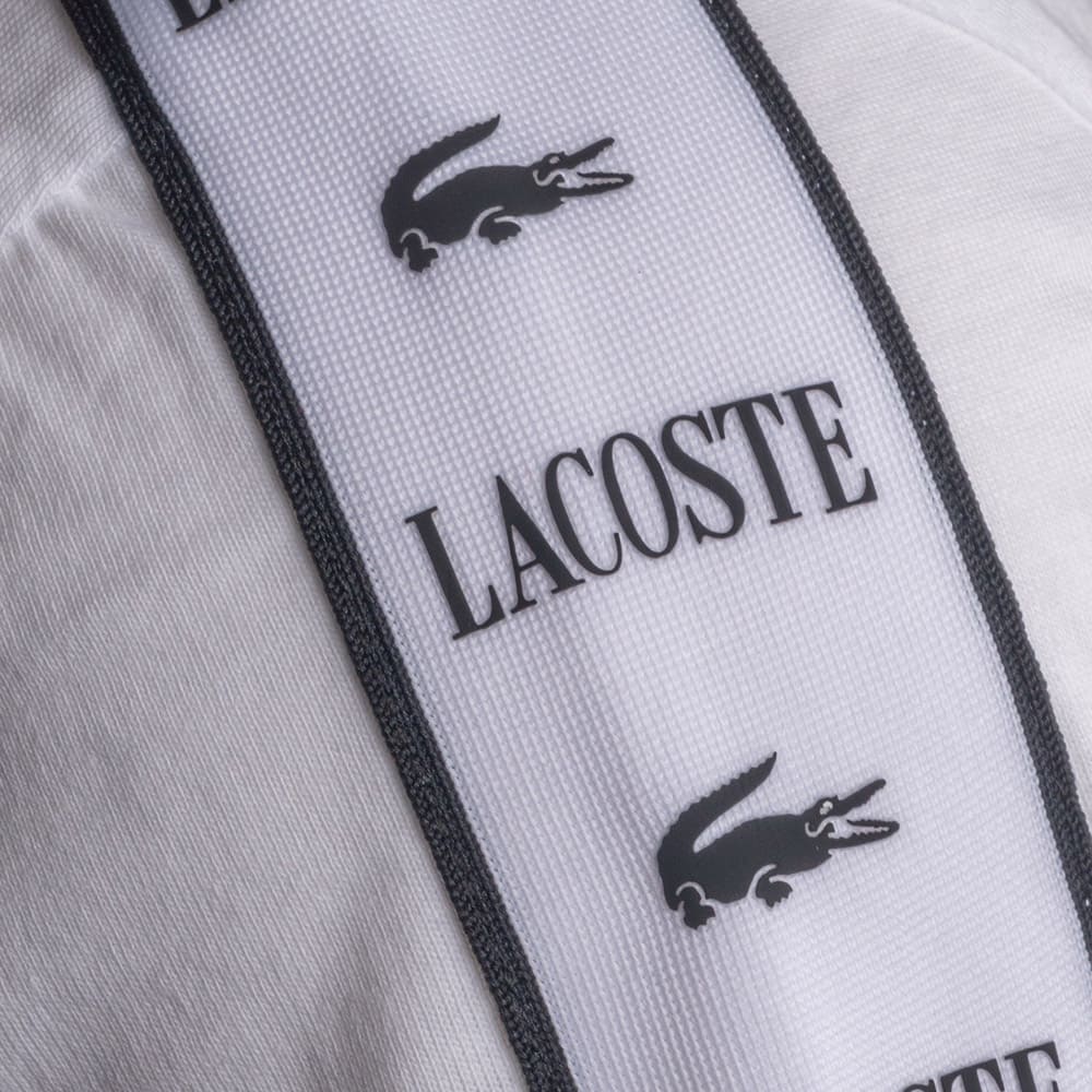 Lacoste Λευκό T-shirt C Neck - 3TH7404