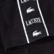 Lacoste Μαύρο T-shirt C Neck - 3TH7404