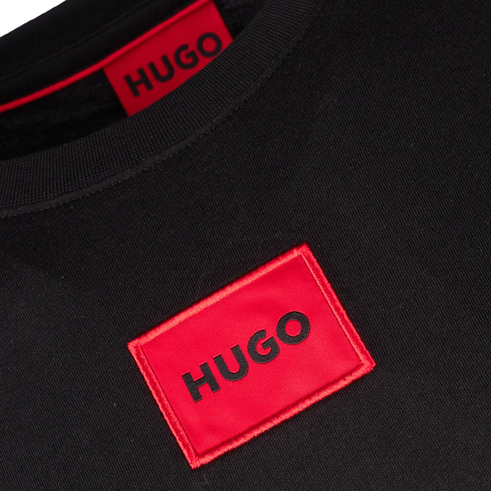 HUGO Μαύρο T-shirt - 50447978