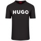 Hugo Μαύρο T-shirt C Neck - 50467556