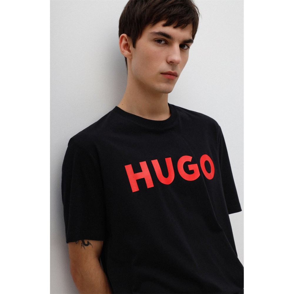 Hugo Μαύρο T-shirt C Neck - 50467556