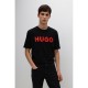 Hugo Μαύρο T-shirt C Neck - 50467556