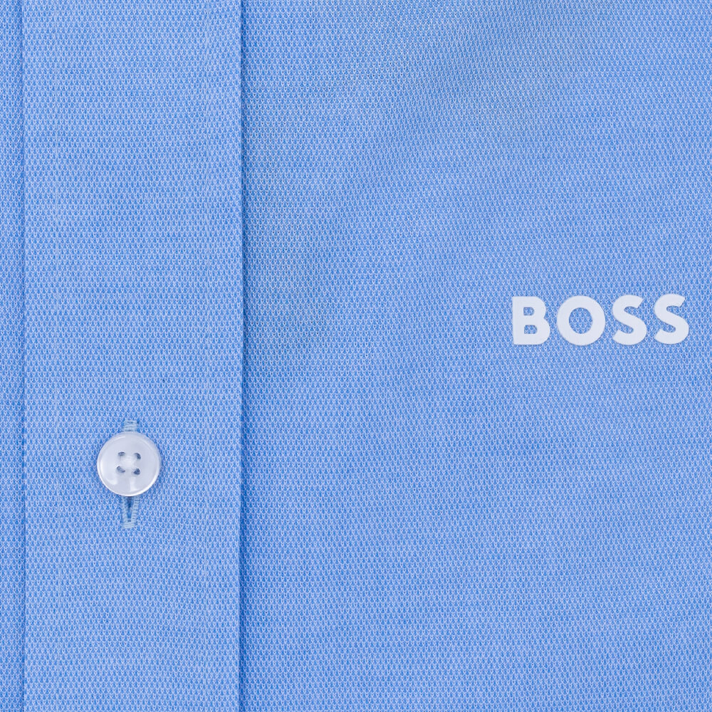 Boss Σιέλ Πουκάμισο Button Down - 50469378