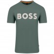 Boss Πράσινο T-shirt Thinking C Neck - 50481923