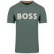 Boss Πράσινο T-shirt Thinking C Neck - 50481923