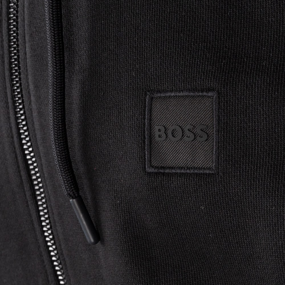 Boss Μαύρο Ζακέτα Hoddie - 50508578