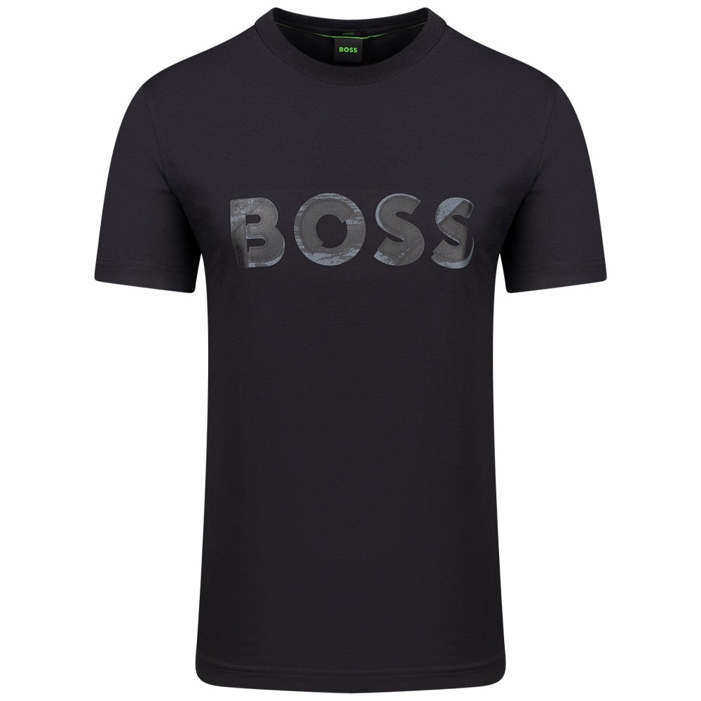 Boss Μαύρο T-shirt C Neck - 50519365