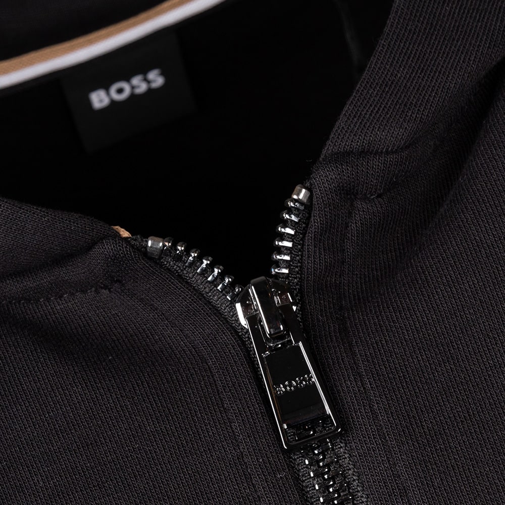 Boss Μαύρη Ζακέτα Hoodie - 50520303