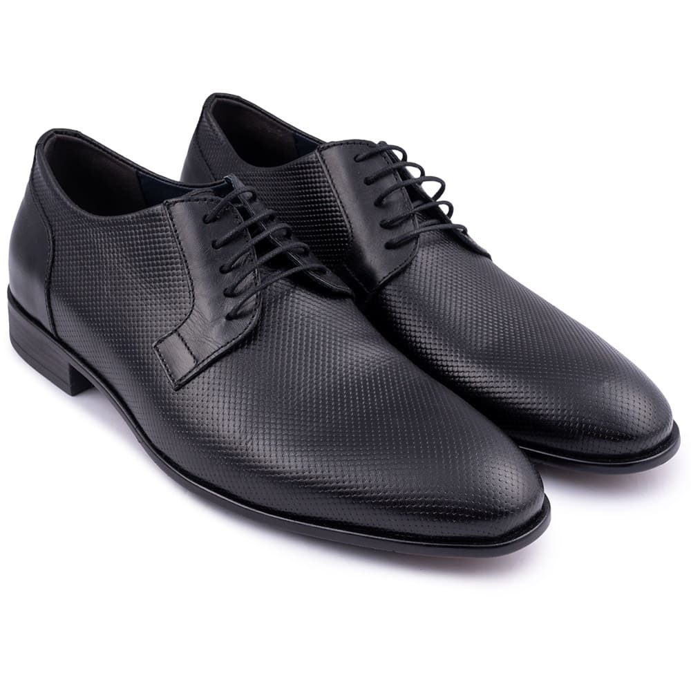  Raymont Μαύρα Derby 100% Leather - 705