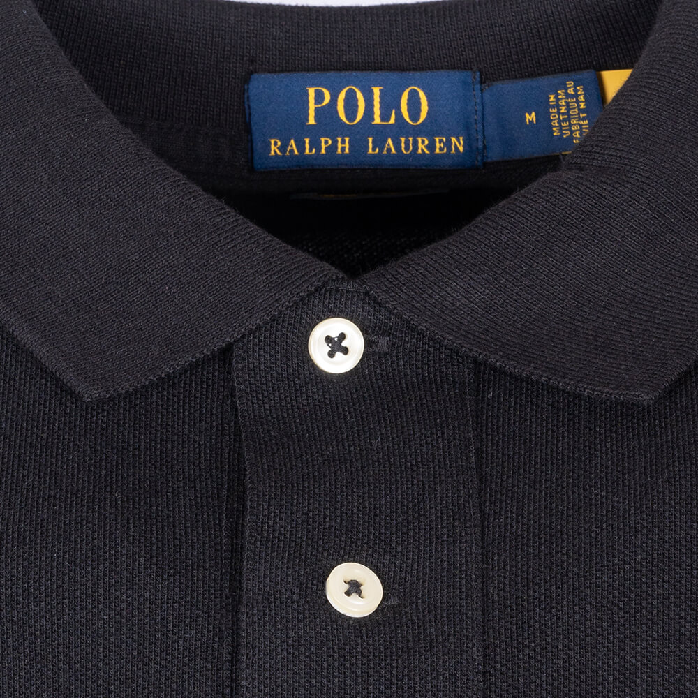 POLO RALPH LAUREN Μπλούζα Polo 100% Cotton 710680790045 Μαύρο