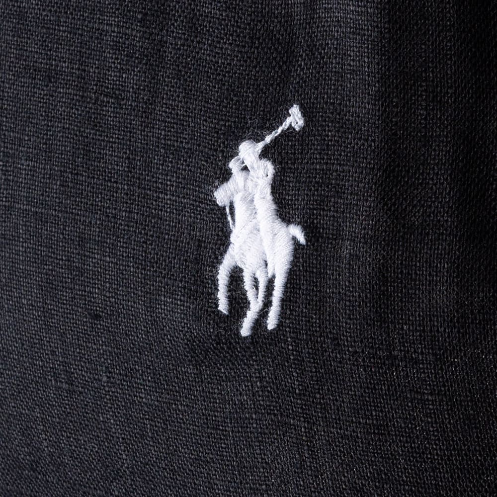 Polo Ralph Lauren Μαύρο Πουκάμισο Mao 100% Linen - 710906946001