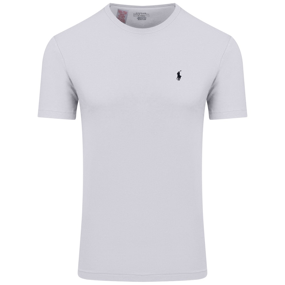 Polo Ralph Lauren Λευκό T-Shirt C Neck- 714844756004