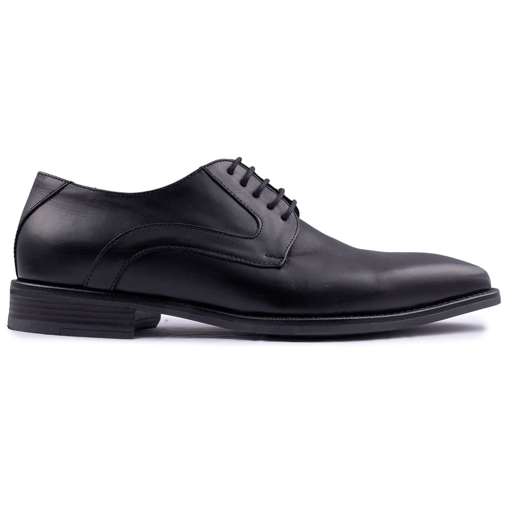 Raymont Μαύρα Derby 100% Leather - 721