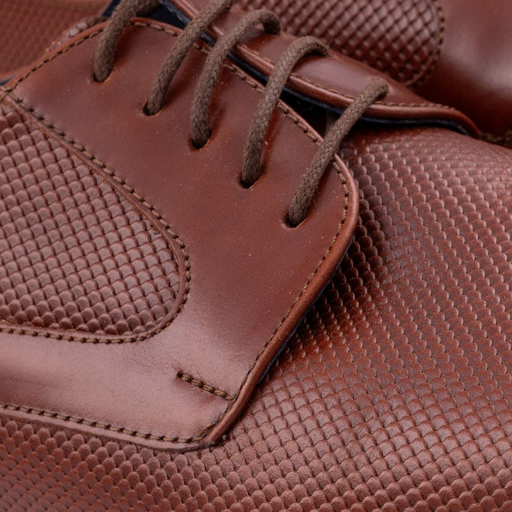 RAYMOND Ταμπά Derby 100% Leather -722