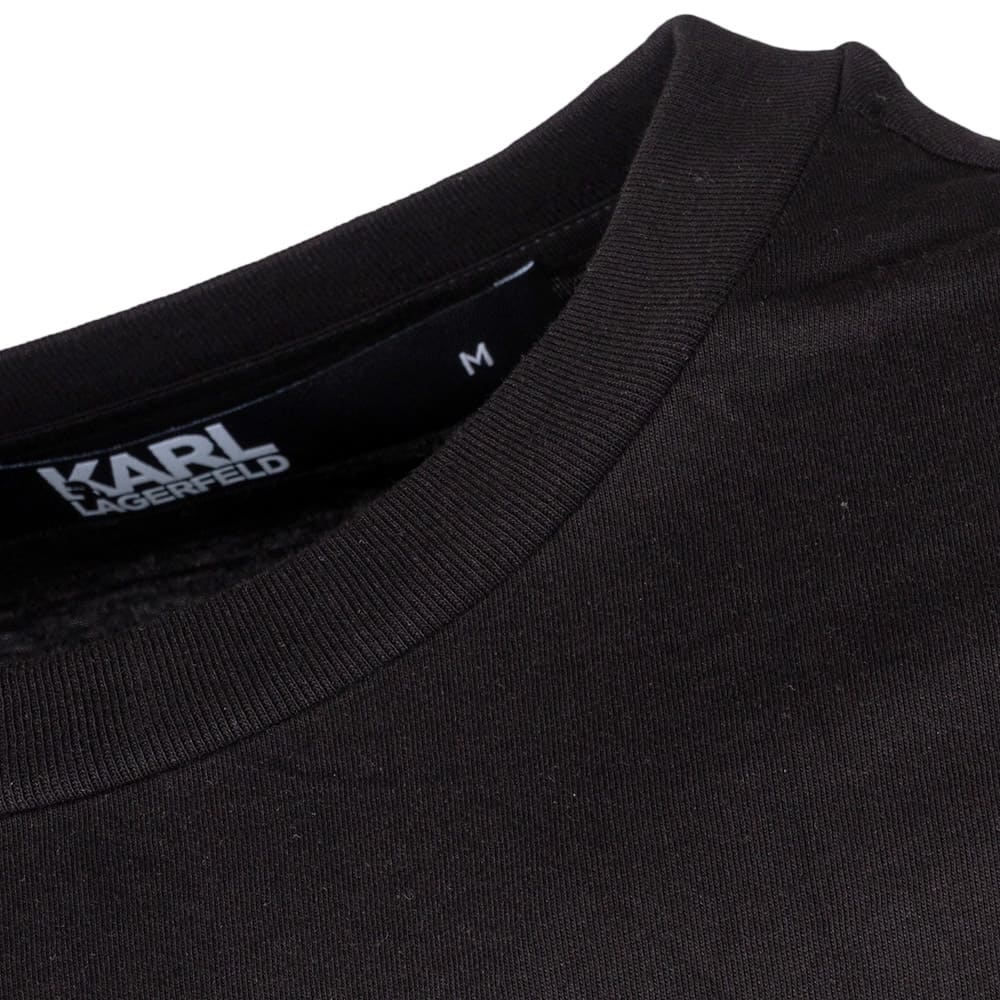 Karl Lagerfeld Μαύρο T-shirt C Neck - 755071 500251