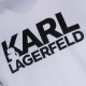 Karl Lagerfeld Λευκό T-shirt C Neck - 755087 543235