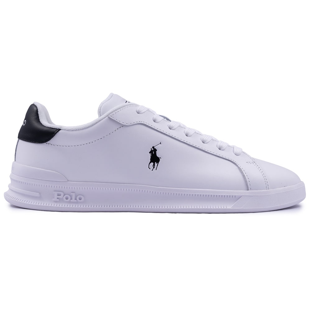 Polo Ralph Lauren Λευκά Sneakers 100% Leather - 809829824005