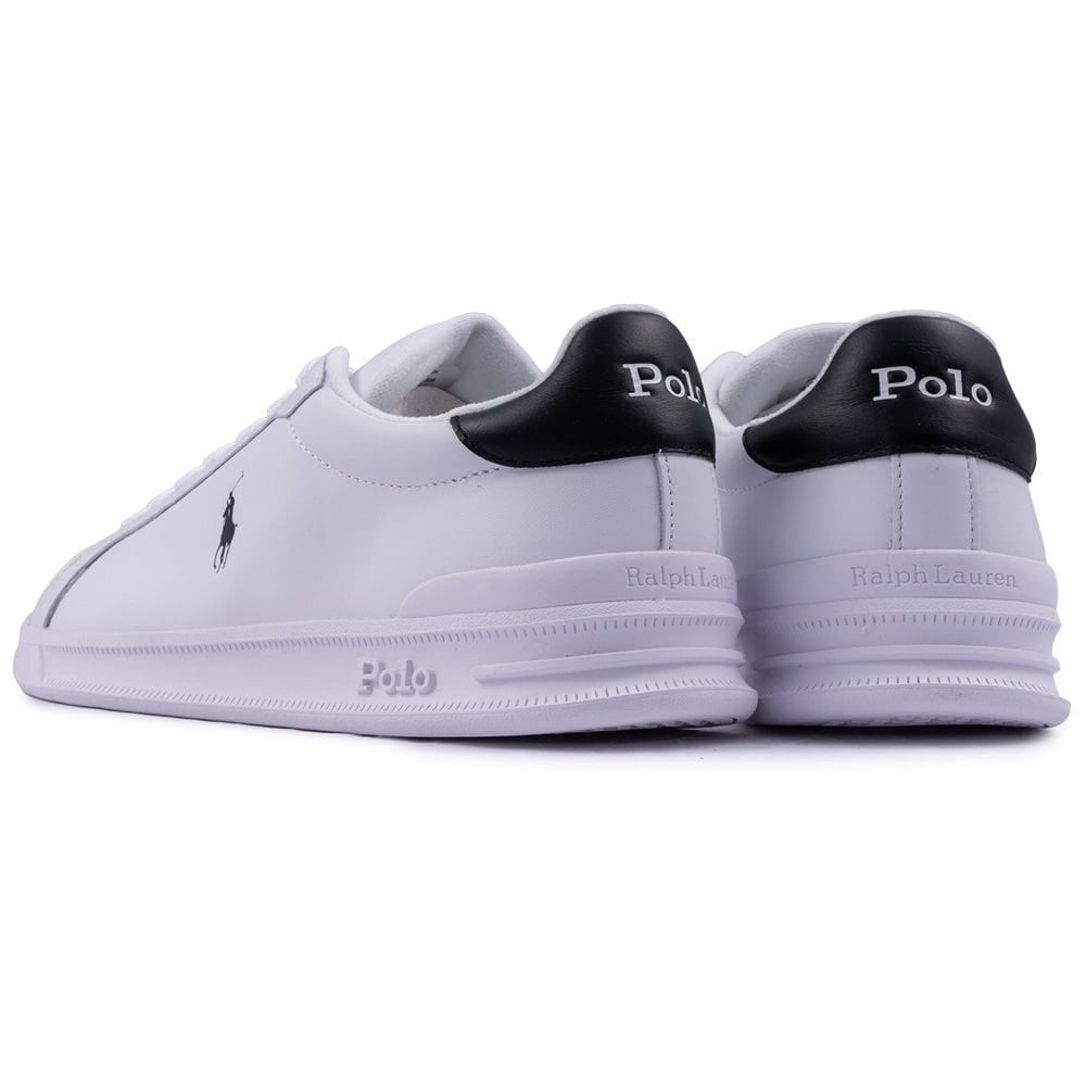 Polo Ralph Lauren Λευκά Sneakers 100% Leather - 809829824005