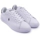 Polo Ralph Lauren Λευκά Sneakers 100% Leather - 809829824005