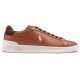 Polo Ralph Lauren Μπεζ Sneakers 100% Leather - 809892556001