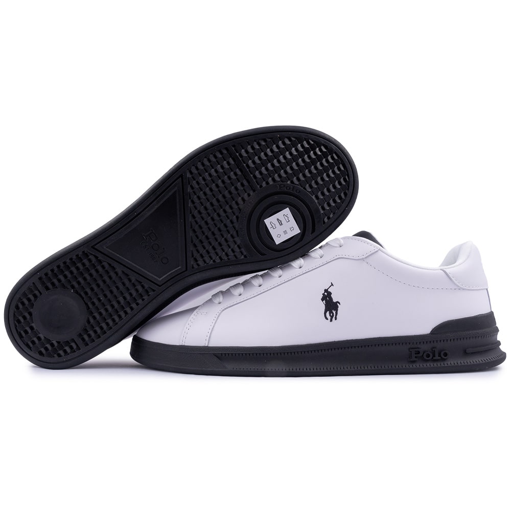 Polo Ralph Lauren Λευκά Sneakers 100% Leather - 809944784001