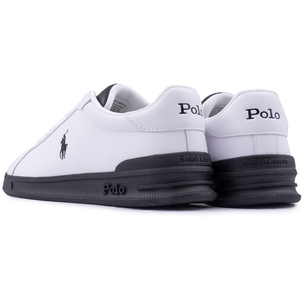 Polo Ralph Lauren Λευκά Sneakers 100% Leather - 809944784001