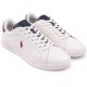 Polo Ralph Lauren Λευκά Sneakers 100% Leather - 809949791003