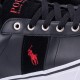 Polo Ralph Lauren Μαύρα Sneakers 100% Leather - 816945270001