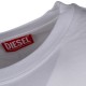 Diesel Λευκό T-shirt T-DIEGOR-SP - A089560GRAI