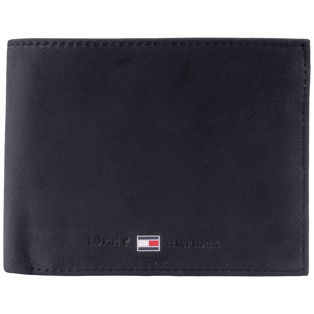 TOMMY HILFIGER Μαύρο Πορτοφόλι 100% Leather - AM0AM00659-002