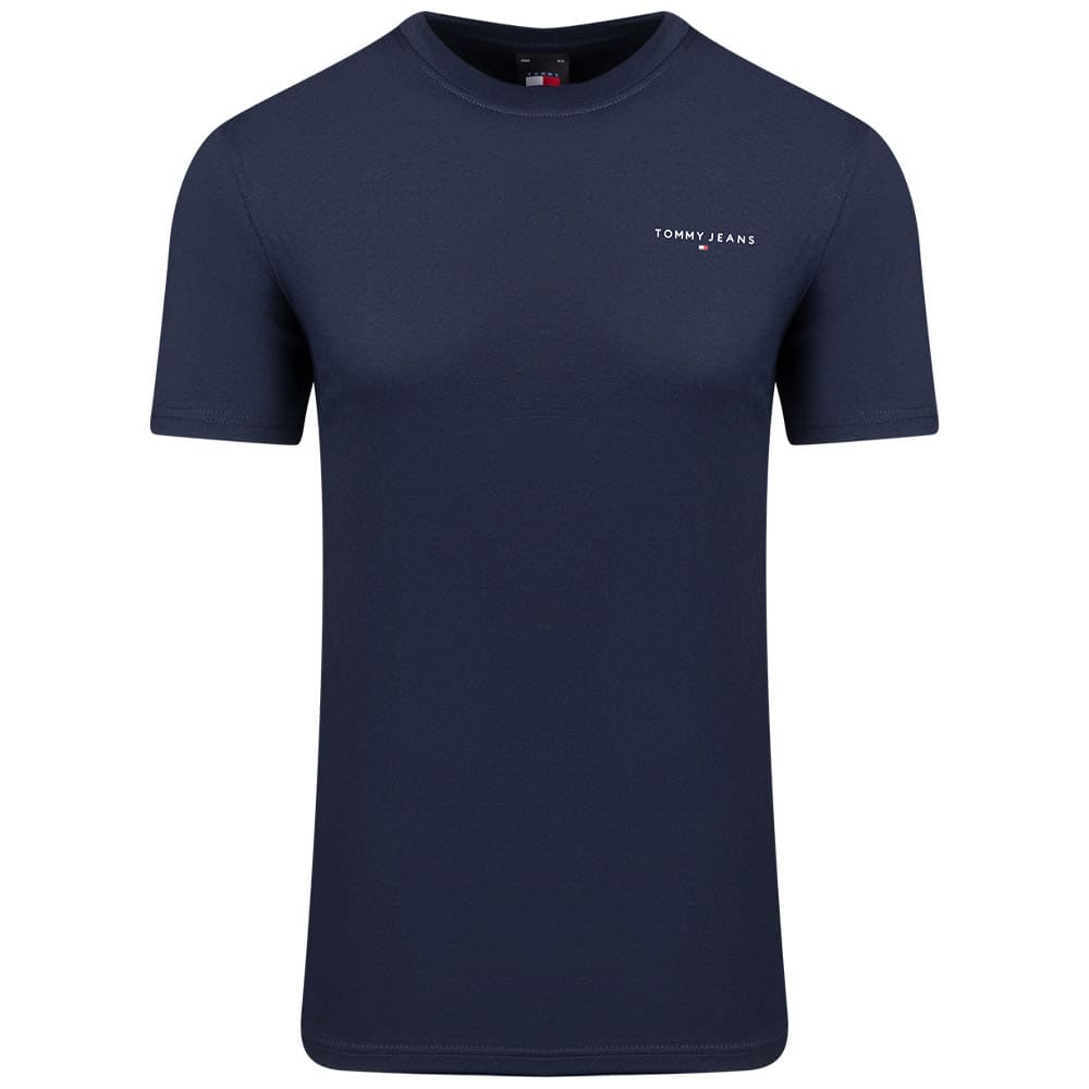 Tommy Jeans Μπλε T-shirt C Neck - DM0DM18555