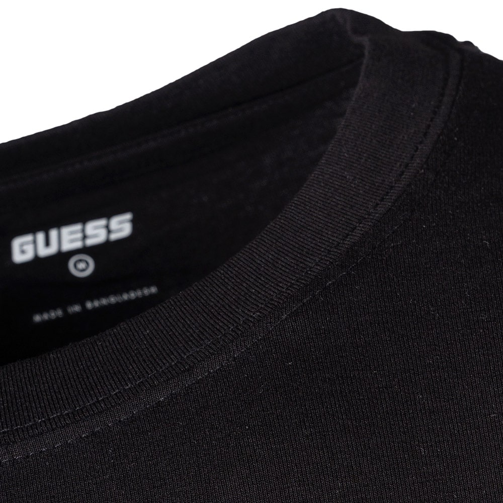 GUESS Μαύρο T-shirt C Neck - GU0APZ2YI12JR06K0000