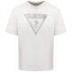 GUESS Εκρού T-shirt C Neck - GU0APZ4YI00I3Z140000