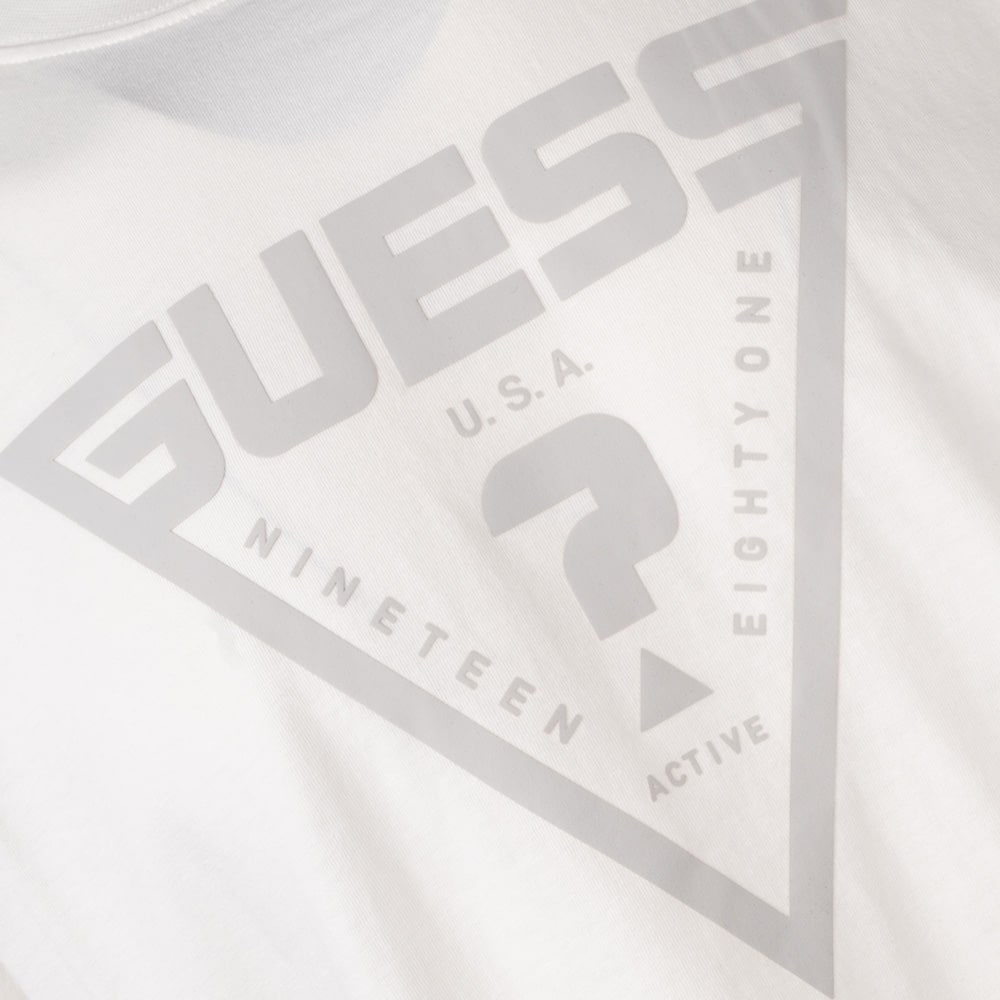 GUESS Εκρού T-shirt C Neck - GU0APZ4YI00I3Z140000