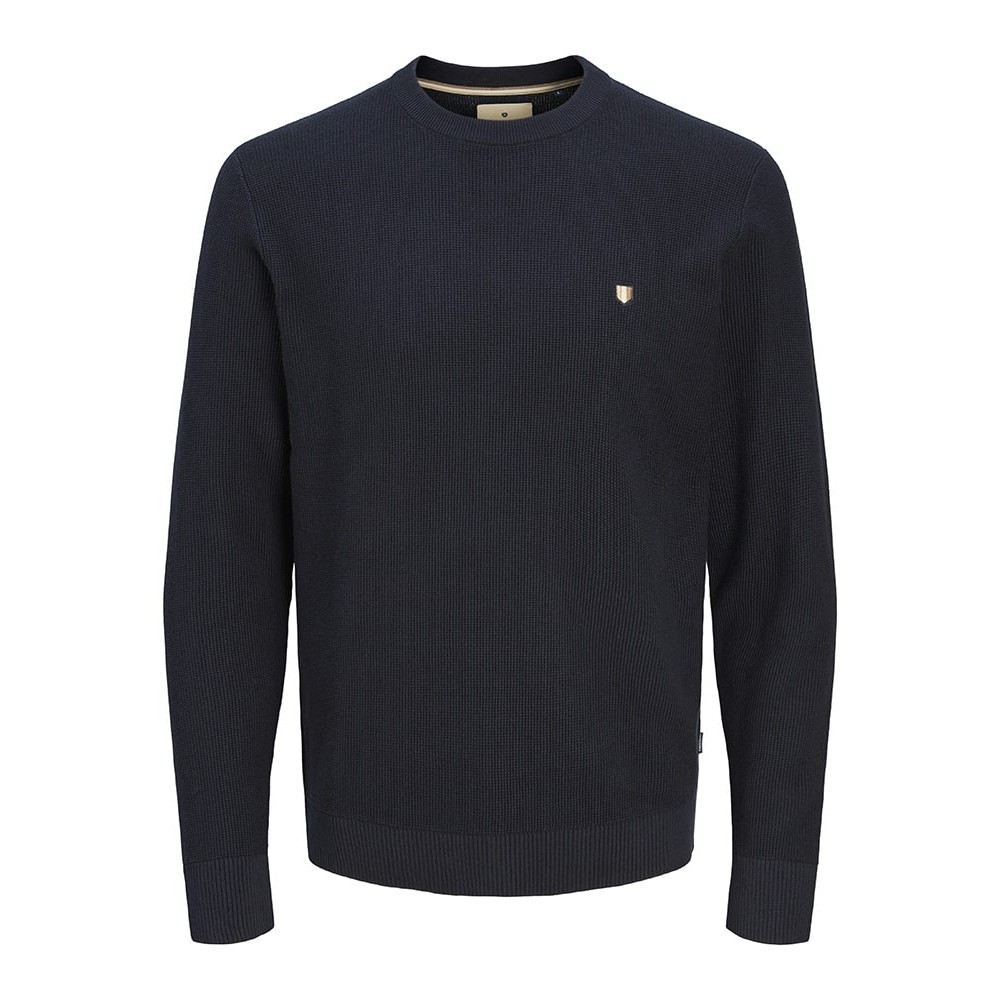 Jack and Jones Μπλε Πουλόβερ C Neck - 12259684