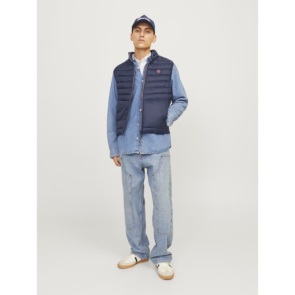 Jack and Jones Μπλε Αμάνικο Μπουφάν - 12258457