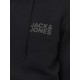 Jack and Jones Μαύρο Hoodie - 12152840