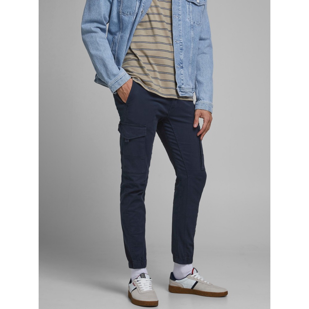 JACK & JONES Μπλε Παντελόνι Cargo - 12169582