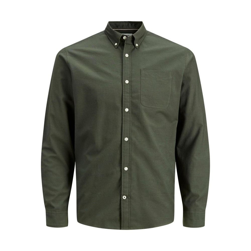 Jack and Jones Λαδί Πουκάμισο Button Down - 12182486