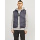 Jack and Jones Γκρι Αμάνικο Μπουφάν - 12256987