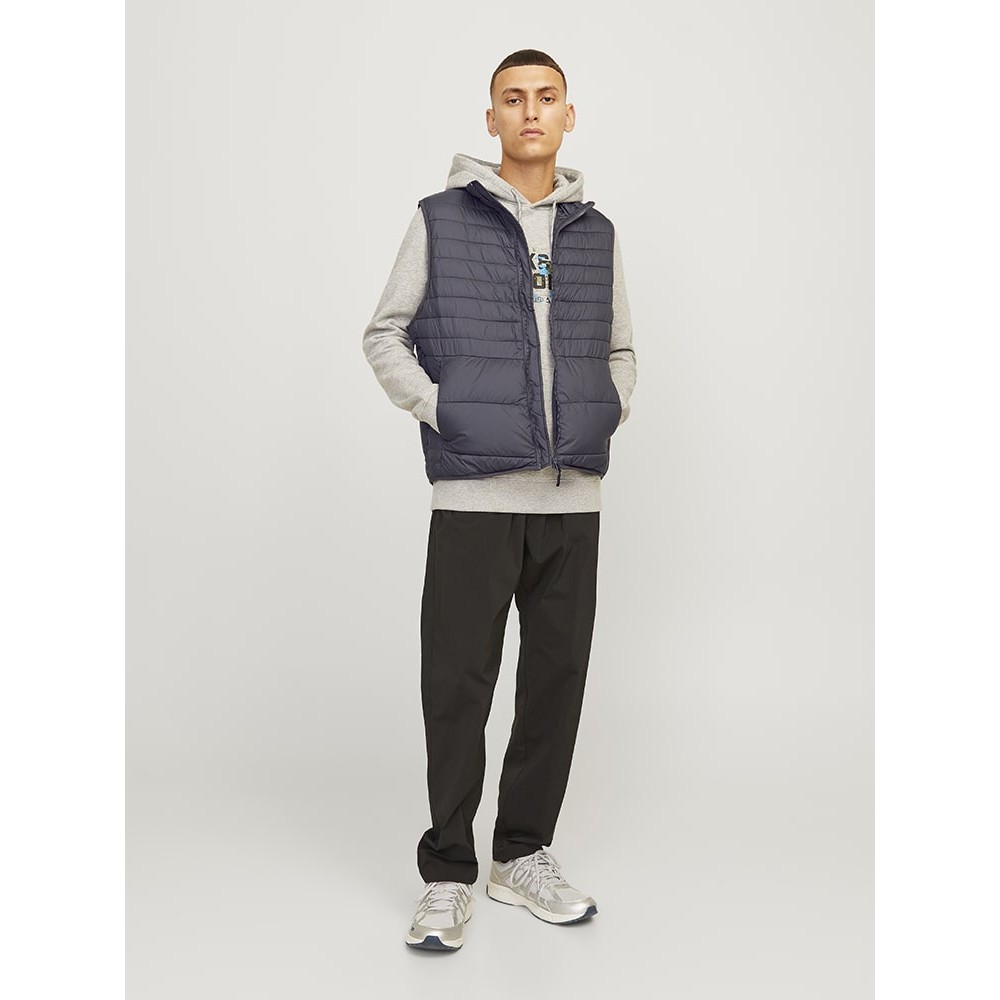 Jack and Jones Γκρι Αμάνικο Μπουφάν - 12256987