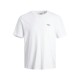 Jack and Jones Λευκό T-shirt Round Neck - 12250941