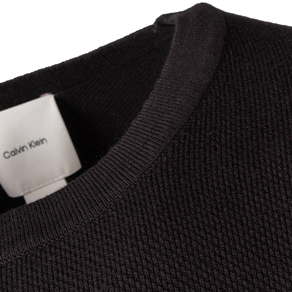 Calvin Klein Μαύρο Πουλόβερ C Neck - K10K113410