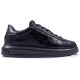 Karl Lagerfeld Μαύρα Sneakers 100% Cow Leather - KL52549